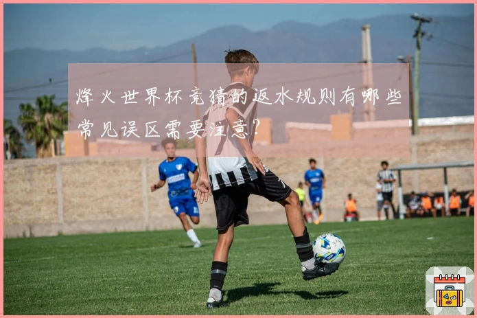 烽火世界杯竞猜的返水规则有哪些常见误区需要注意？