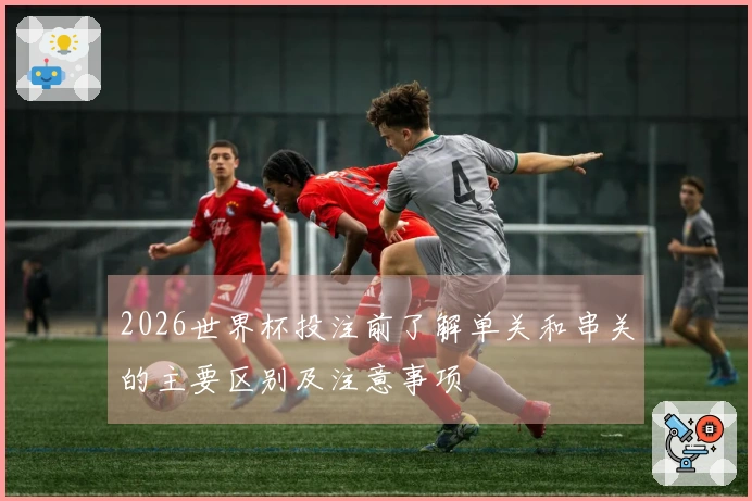 2026世界杯投注前了解单关和串关的主要区别及注意事项
